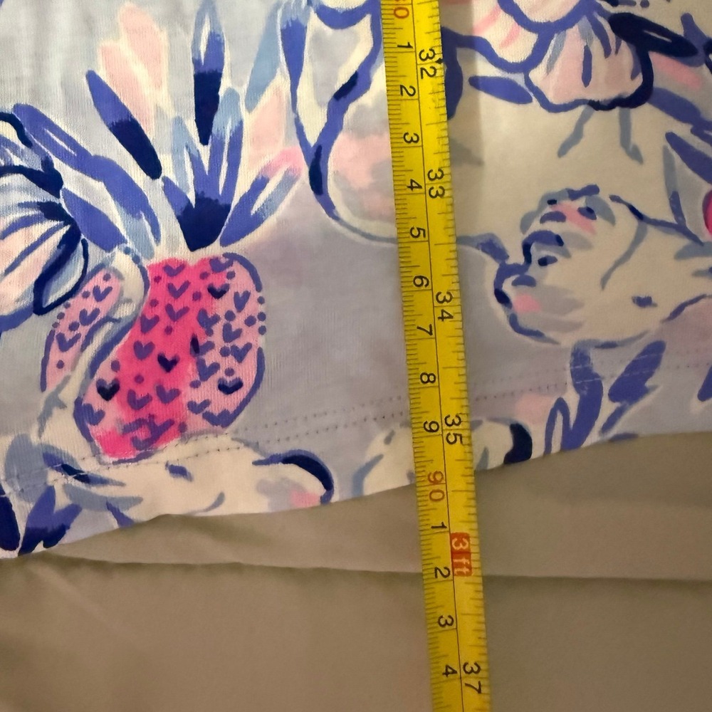 Lilly Pulitzer MARGOT DRESS Light Lilac Trunks In The Air Purple medium - Picture 12 of 12